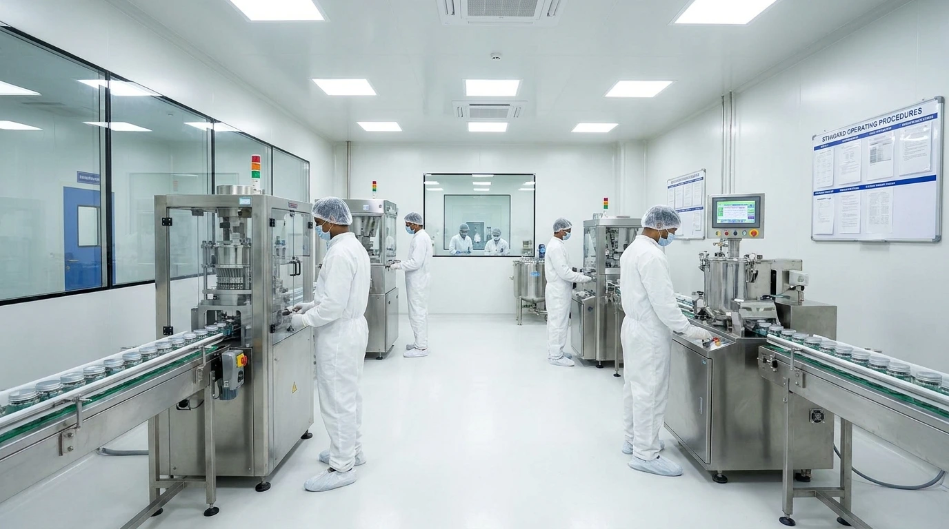 Titan Plus GMP-certified manufacturing facility